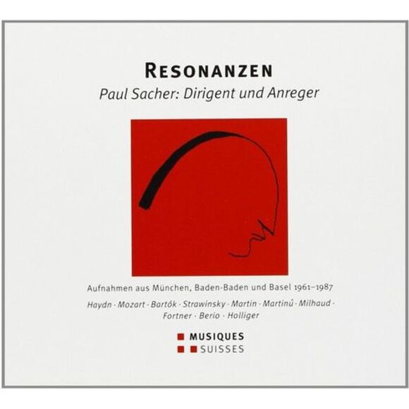 Paul Sacher - Sacher / Stravinsky / Olsen / Deroubaix / Cuenod : Resonanzen